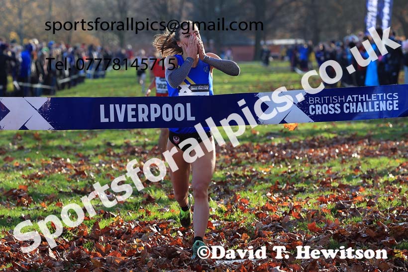 European Women's Short Course Relay Trials, 2023 British Athletics Cross Challenge, Sefton Park, Liverpool. Photo: David T. Hewitson/Sports for All Pics